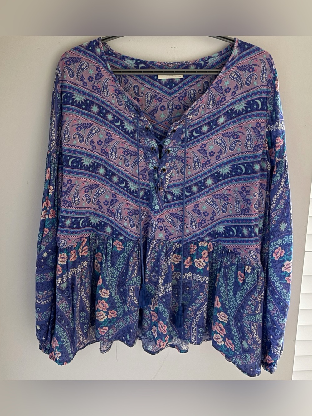 Spell & The Gypsy Collective City Lights Blouse XL